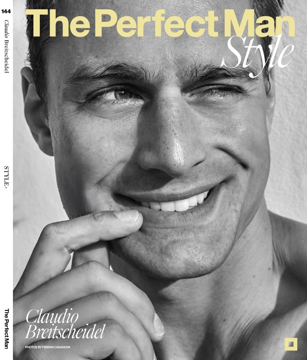 CLAUDIO FOR THE PERFECT MAN STYLE COVER